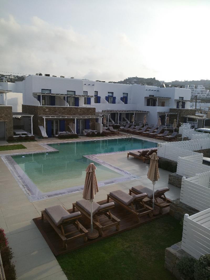 Blue, White And Grey Suites Ornos  Exteriér fotografie